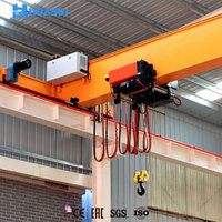 Pont roulant monopoutre de type européen, certifié CE, norme FEM, 1 tonne, 3 tonnes, 5 tonnes, 10 tonnes, 20 tonnes - Prix