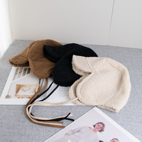 Gorro de Invierno Unisex con Forro de Sherpa y Orejeras, con Cordón Ajustable para Hombre y Mujer, Venta al Por Mayor