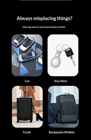 Traceur intelligent Itag Air sans fil Android pour le positionnement par station de base GPS, faible consommation, anti-perte pour clé de voiture, animal de compagnie