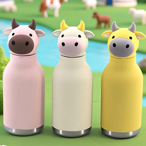 Thermos en acier inoxydable 304 de 540 ml avec isolation sous vide, design mignon, gobelet portable pour enfants, <span class=keywords><strong>camping</strong></span> et utilisation en extérieur - Product Image 5