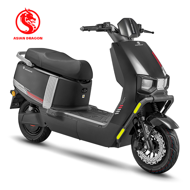 1000W High Power Electric Scooter, 50km/h Max Speed 60-80km Long Range Electric Motorcycle, 2-Seater Electric Moped for Adults