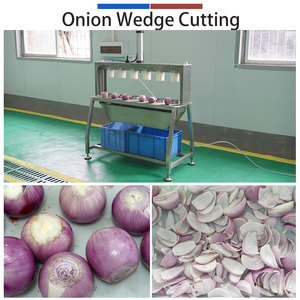 Commercial Onion Process <b>Machine</b> Onion <b>Cutter</b> <b>Machine</b> Onion Trimming Coring Separating <b>Machine</b> - Product Image 4