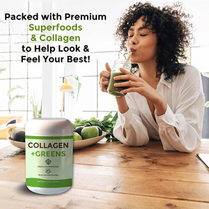 Collagene peptidi in polvere con verdure integratore alimentare latticini/glutine/senza zucchero tipo I & III estratto vegetale - Product Image 6