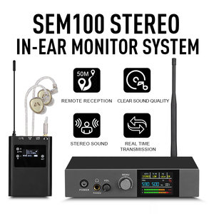 Stable Signal Multi <b>Receiver</b> <b>Wireless</b> In-Ear Monitor System for Touring Event - Product Image 5
