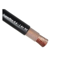Câble électrique multiconducteur en cuivre Superflex 400MCM/KCMIL 0,6/1KV XLPE/PVC, indice de protection IP65, norme IEC60502, pour la construction