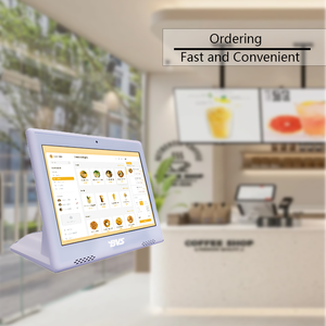 10.1 inch <span class=keywords><strong>Tablet</strong></span> hine menu điện tử <span class=keywords><strong>Android</strong></span> đặt hàng Màn hình cảm ứng cho thức ăn nhanh cửa hàng - Product Image 2