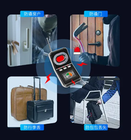 Détecteur de signal de caméra sans fil portable K600 Anti-espionnage Détecteur de signal GPS Caméra