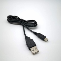 Câble de charge sans fil HYT ABS+Metal 1,2 m noir pour DS/3DS/3DS XL/LL/- Haute qualité