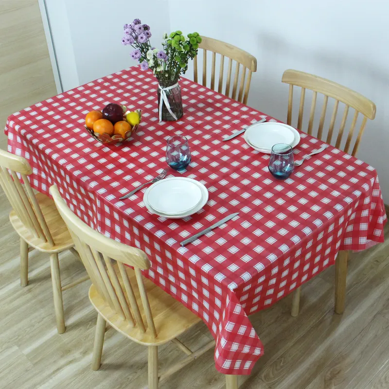 פראי פרח שולחן בד אביב קיץ עמיד למים קמטים משלוח מפת לפיקניק המפלגה פאטיו אוכל חדר פרחוני מפת שולחן