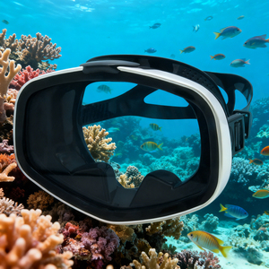 Máscara de Buceo de Silicona, Equipo de Pesca Submarina, Equipo de Snorkel, Máscara con Logotipo Personalizado, Equipo de Buceo para Adultos - Product Image 3