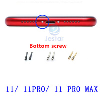 100 pièces Vis de fixation inférieure pour iPhone 6/6p 6S/6SP/SE 7/7P/8/8P X/XS/MAX X-16 Series /PRO/MAX
