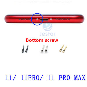 100 pièces Vis de fixation inférieure pour <span class=keywords><strong>iPhone</strong></span> 6/6p 6S/6SP/SE <span class=keywords><strong>7</strong></span>/7P/8/8P X/XS/MAX X-16 Series /PRO/MAX - Product Image 3