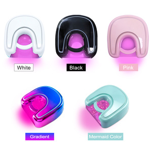 Lampe à ongles UV LED sans fil X8 48W, lumière rouge 365nm, rechargeable, sécheuse de vernis gel pour salon de manucure - Product Image 1