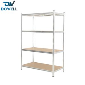 رفوف معدنية بتصميم مشقوق بتخفيضات كبيرة ، رف تخزين مجلفن متوسط الخدمة للمنزل والمكتب والمدرسة والمطاعم - Product Image 4