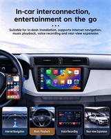 Autoradio Android 2 Din Écran Tactile 2+32G Stéréo Voiture BT FM DSP Unité Centrale Audio Universelle pour Voiture Vente en Gros