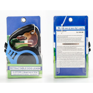 3M/5M Logo khusus mewah Premium grosir tali anyaman nilon hewan peliharaan tali anjing pemandu kucing dapat ditarik tahan lama - Product Image 5