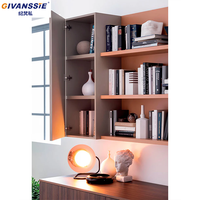 Cama Murphy Horizontal Moderna con Plataforma de Madera de Roble, Mueble para TV, Librería, Vinoteca y Vitrina Integrados para 2 Personas