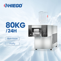 Vente chaude Machine à raser la glace en flocons automatique Fabrication coréenne de glace Bingsu Lait de glace Neige Machine à raser avec prix bon marché