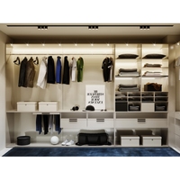 Système de dressing moderne de luxe sur mesure Prima, armoire, placard, meuble de rangement, armoire de chambre à coucher