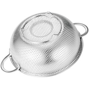 Stainless Steel Colander Set 4 Piece Nesting Strainer Dishwasher Safe For Kitchen Use - Product Image 2