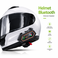 Casque Intercom Moto Sans Fil pour Communications Pilote-Pilote, Musique et Navigation