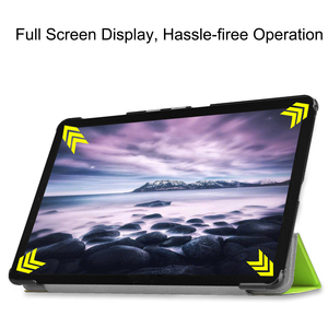 Custodia Magnetica Rigida Intelligente per <span class=keywords><strong>Samsung</strong></span> Galaxy <span class=keywords><strong>Tab</strong></span> <span class=keywords><strong>A</strong></span> 10.5 Pollici T595 T590, <span class=keywords><strong>Cover</strong></span> <span class=keywords><strong>Tablet</strong></span> di Qualità Originale - Product Image 6