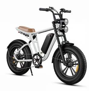 Bicicleta Eléctrica con Llantas NFC de 20*4 Pulgadas, Batería de Litio de 48V 10.5AH, Motor sin Escobillas de Alta Velocidad de 250W, Bicicleta de Montaña Eléctrica Doble - Product Image 2