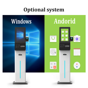 Bán buôn 24 "Màn hình cảm ứng tự check-in kiosk cho sảnh khách sạn với đầu đọc hộ chiếu <span class=keywords><strong>RFID</strong></span> Scanner - Product Image 3