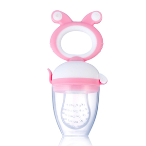 Sucette Distributrice de Fruits pour Bébé de Qualité Alimentaire, Tétine Distributrice avec Cuillère pour Nourrissons de 0 à 12 Mois - Product Image 1