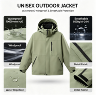 Blouson Bomber Imperméable à Capuche pour Homme, Doublure Polaire Hiver, Vêtement de Travail d'Extérieur, Fermeture Éclair Avant, Logo Personnalisé, Vente en Gros OEM
