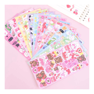 Personalized <strong>Stickers</strong> Custom Printing <strong>Adhesives</strong> <strong>Vinyl</strong> Logo Glitter Cute Kawaii Kiss Cut <strong>Stickers</strong> Die Cut <strong>Stickers</strong> Sheet - Product Image 2