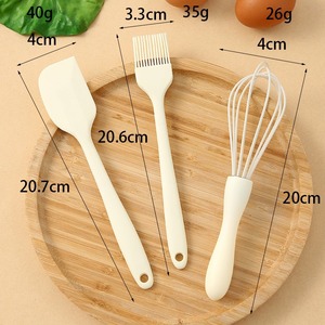 Baking Tool Set Silicone Spatula Oil Brush Whisk Non Toxic Oven Safe Baking Pastry Tools - Product Image 2