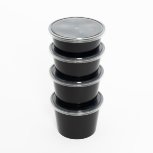 Boîte à lunch ronde, récipient alimentaire compatible micro-ondes avec couvercle anti-fuite pour le bureau, l'école, la préparation des repas, boîte <span class=keywords><strong>bento</strong></span> - Product Image 6
