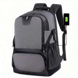 Mochila para Portátil Oxford Impermeable de Viaje, Elegante y Moderna, con Logotipo Personalizado al por Mayor, Unisex, de 15.6 Pulgadas, con Puerto USB y Cierre - Product Image 5
