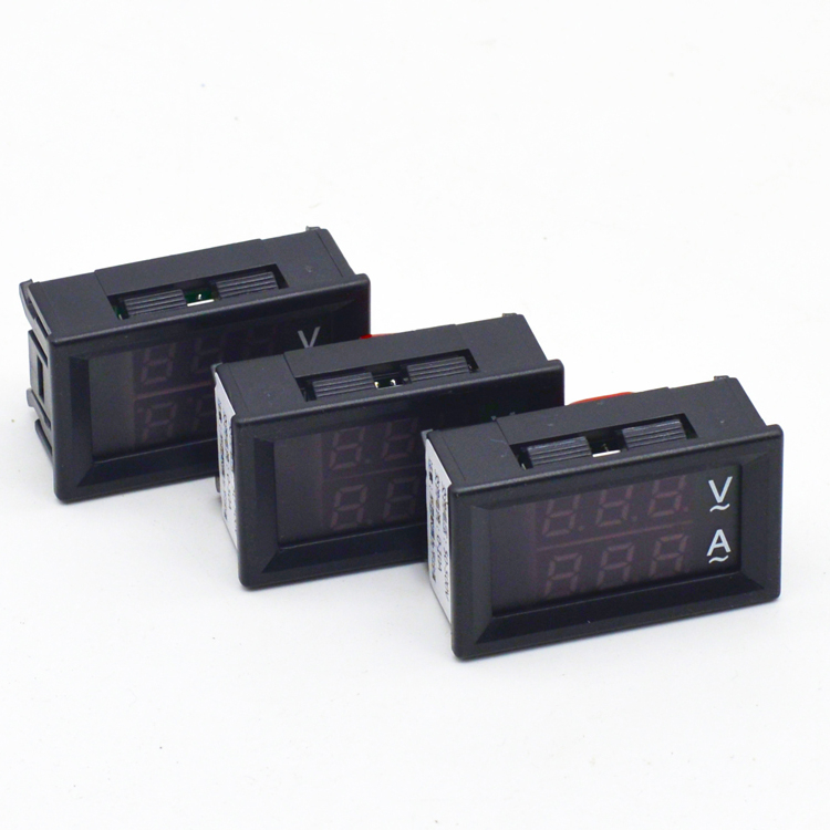 New Design High Quality10A 50A 100A LED Digital Ac Voltmeter Ammeter