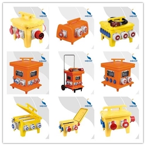 SAIP/SAIPWELL IP65 63A Chất Lượng Cao Công Nghiệp Di Động Chống Thấm Nước Điện Hộp Phân Phối Kết Hợp Đa Ổ Cắm Hộp - Product Image 2