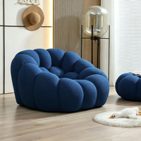 Canapé Bulle Moderne Modhomi pour Football, Chaise Simple Compressée Sous Vide, Canapé de Loisirs en Maille Respirante pour Salon