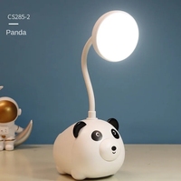 Lámpara de escritorio LED recargable por USB, lámpara de escritorio de lectura para niños, estudio, cabecera, dormitorio, sala de estar