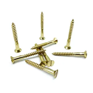 M8 x 50mm Din 97 Coach Screws Stainless Steel SS304 Lag Screw M4 Brass Slotted Wood Screws Manufacturers