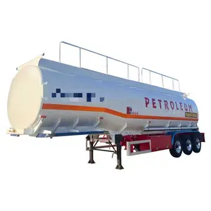 Semi-remorque citerne pour matériaux en poudre réservoir de carburant liquide semi-remorque citerne pour carburant diesel