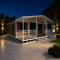 Maison conteneur modulaire pliable respirante avec épaisseur standard/épaissie, garantie 1 an, pour usage en dortoir ou maison conteneur
