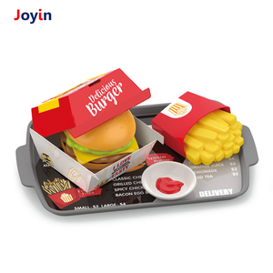 Ensemble de <span class=keywords><strong>jeu</strong></span> d'imitation pour enfants <span class=keywords><strong>Fast</strong></span> <span class=keywords><strong>Food</strong></span> : <span class=keywords><strong>Burger</strong></span>, Frites, Boissons, Comptoir de Cuisine – <span class=keywords><strong>Jeu</strong></span> de Rôle pour la Maison, la Classe ou les Fêtes - Product Image 5