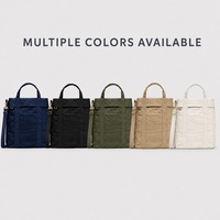 Sac fourre-tout classique robuste de grande capacité 20L, base renforcée en nylon 100% recyclé, boucle robuste, double couche