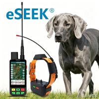 Collier GPS de suivi pour chien haut de gamme, multi-constellation GNSS + GSM + 28h d'autonomie, étanche IP68, compatible Android/iOS, garantie 2 ans