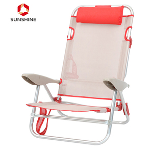 المحمولة خفيفة الوزن قابلة للطي في الهواء الطلق الألومنيوم كرسي الشاطئ الشمس المتسكع - Product Image 2