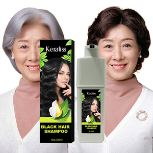Joynna Crema Colorante Permanente Professionale Henna Nero Borgogna Intenso <span class=keywords><strong>Senza</strong></span> <span class=keywords><strong>Ammoniaca</strong></span> per Uomini e Donne Copertura Capelli Grigi - Product Image 1