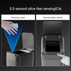 Contenedor de <span class=keywords><strong>Basura</strong></span> Inteligente con Sensor de Sellado Automático, Suministrado por China, con Aplicación para <span class=keywords><strong>Baño</strong></span> - Product Image 5