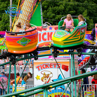 Taille personnalisée Piste Spining Roller Coastr Spinning Coaster à vendre