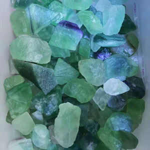 Natural Rough Blue Caribbean Green Fluorite tiger Eye <b>Crystal</b> Mineral Specimen Stone Raw for Sale - Product Image 3