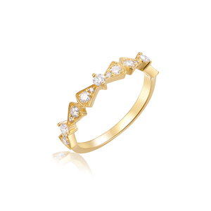 Anillo de compromiso y moda personalizado de plata y oro macizo de 10K/14K/18K, con diamantes cultivados en laboratorio CVD de calidad IGI VVS-VS, corte ovalado y corte brillante, clásico. - Product Image 1